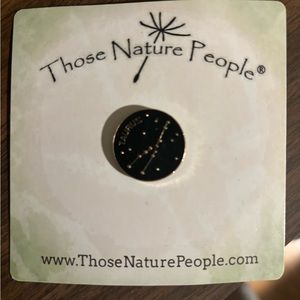 Taurus zodiac enamel pin